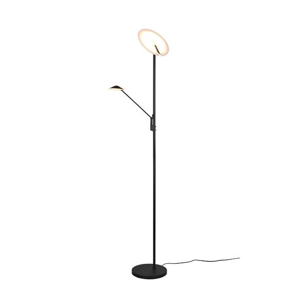 Matne čierna LED stojacia lampa so stmievačom (výška  180 cm) Brantford – Trio-image-2