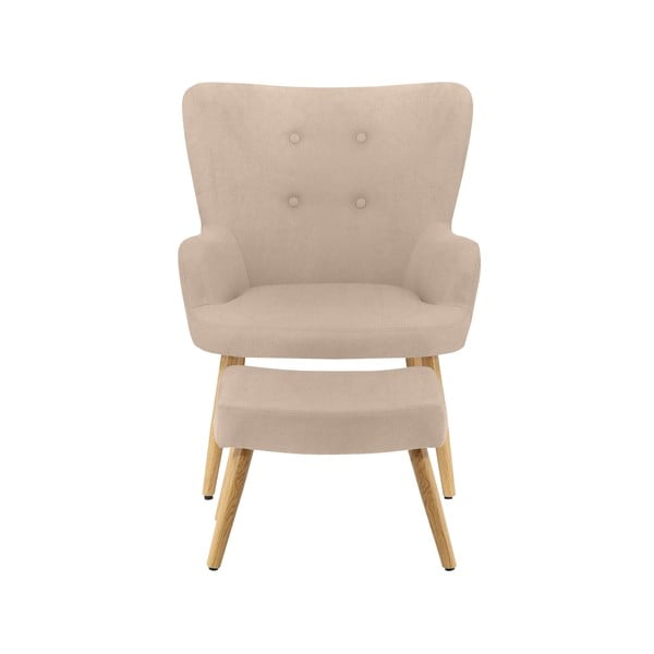 Béžové kreslo Coco - Støraa-image-3