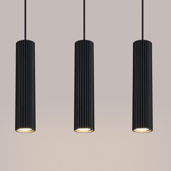 Čierne závesné svietidlo Gleam – Sollux-image-1