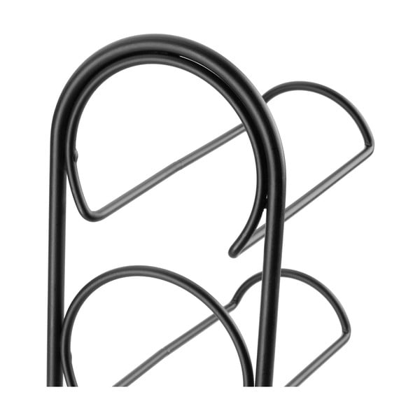 Kovový stojan na víno na 4 fľaše – Compactor-image-3