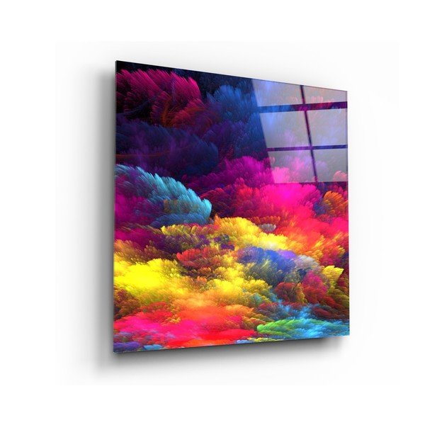 Sklenený obraz Insigne Color Burst, 40 x 40 cm