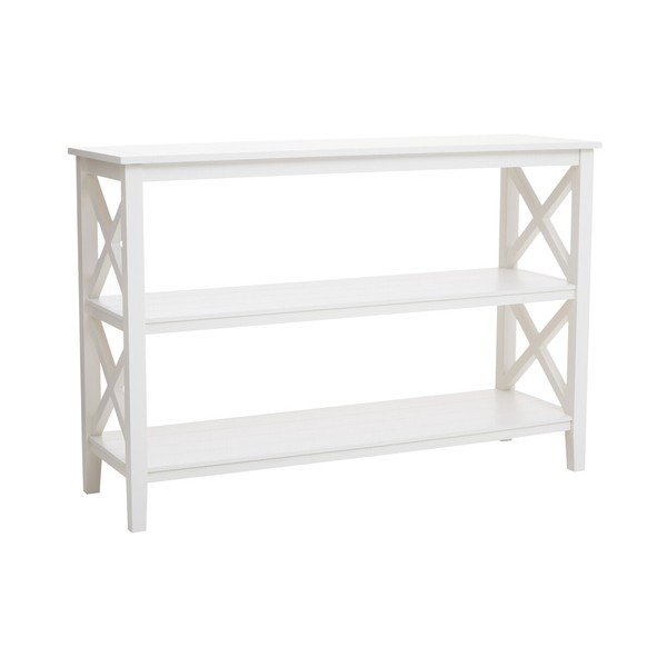 Biely regál z borovicového dreva 120x81x40 cm Heritage – Premier Housewares