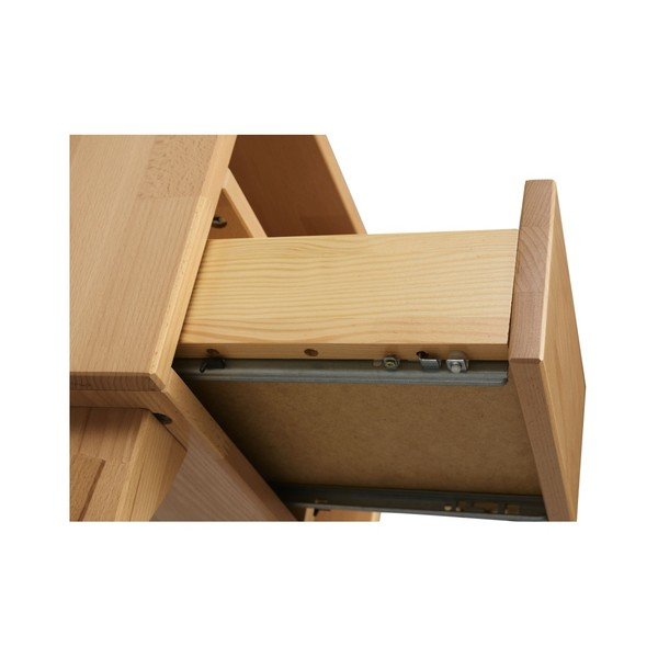 Nočný stolík z masívneho bukového dreva SKANDICA Viveca-image-3