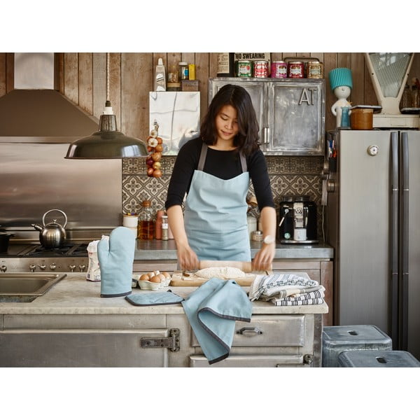 Sivá bavlnená kuchynská chňapka Tiseco Home Studio Abe, 20 x 20 cm-image-1