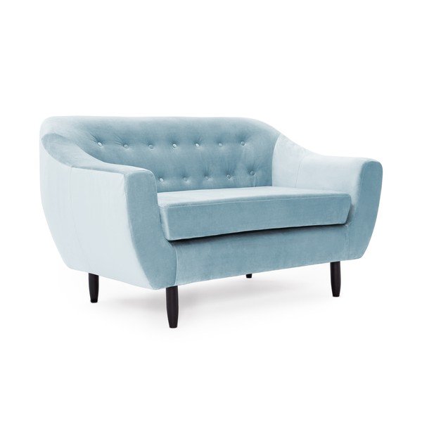 Svetlomodrá dvojmiestna pohovka Vivonita Laurel-image-3