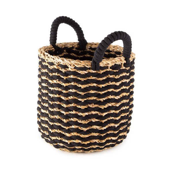 Úložný košík z morskej trávy Compactor, ø 25 cm-image-2