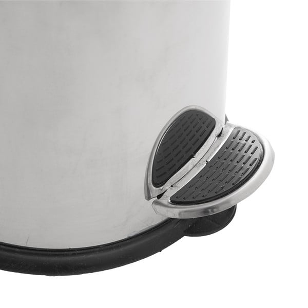 Pedálový odpadkový kôš z nehrdzavejúcej ocele 3 l - Orion-image-1