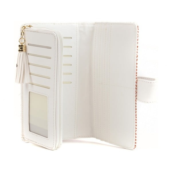 Ružová listová kabelka Sofia Cardoni Runno Arancio-image-2