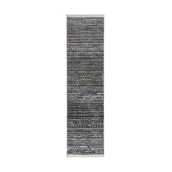 Modrý behúň 66x300 cm Camino – Flair Rugs