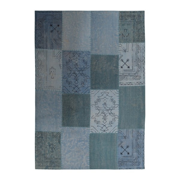 Modrý ručne tkaný modrý koberec Kayoom Emotion 322 Multi, 160 x 230 cm