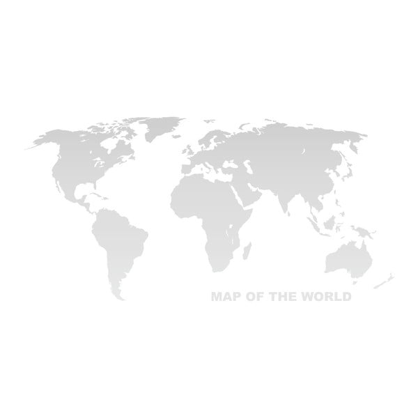Nástenná mapa sveta Tomasucci World, 80 x 160 cm