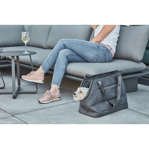 Prepravná taška pre psa 25x45 cm Sporta Asphalt S/M – MiaCara-image-3