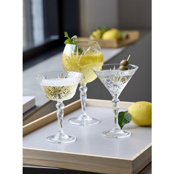 Poháre v súprave 4 ks na koktail 210 ml Melodia – Lyngby Glas-image-2
