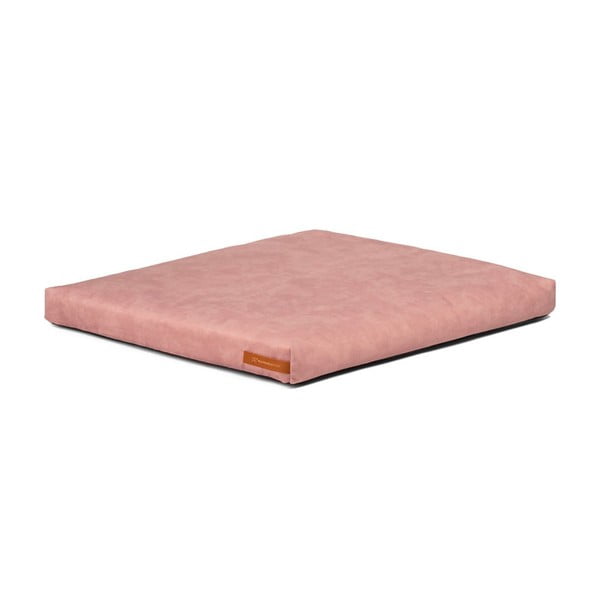 Ružový matrac pre psa z Eko kože 50x60 cm SoftPET Eco M – Rexproduct