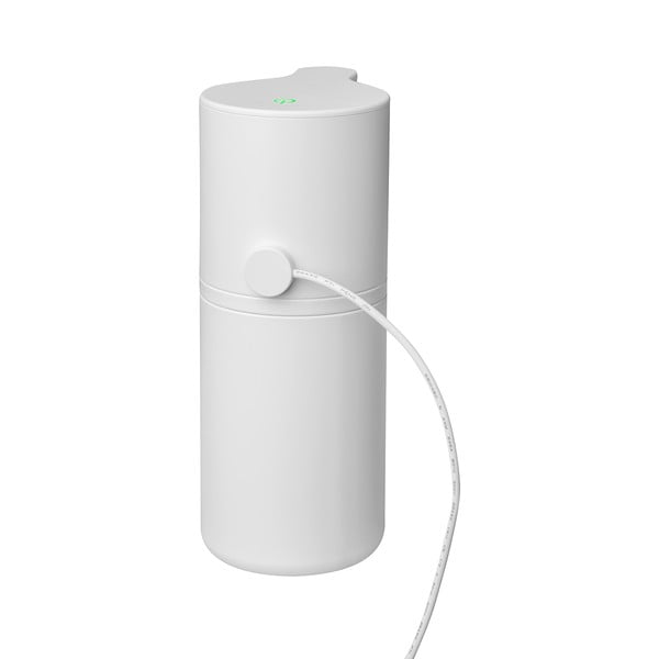 Biely automatický plastový dávkovač dezinfekcie 260 ml Fineo – Blomus-image-3