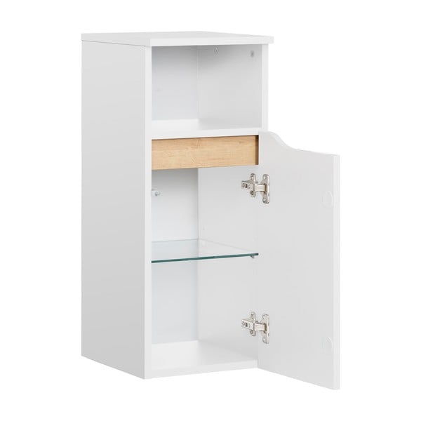 Biela vysoká závesná kúpeľňová skrinka 30x72 cm Set 857 – Pelipal-image-1