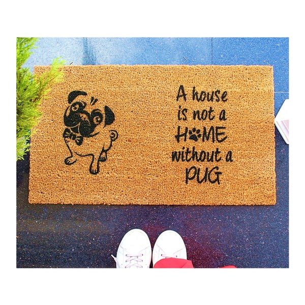 Rohožka Doormat Pug, 70 × 40 cm