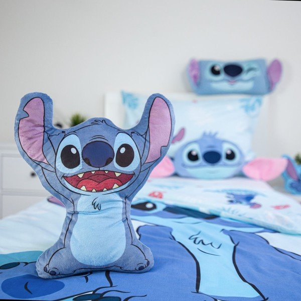 Fleecový detský vankúšik 30x35 cm Lilo and Stitch – Jerry Fabrics-image-1