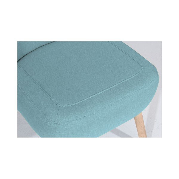 Svetlomodré kreslo Max Winzer Sari-image-4
