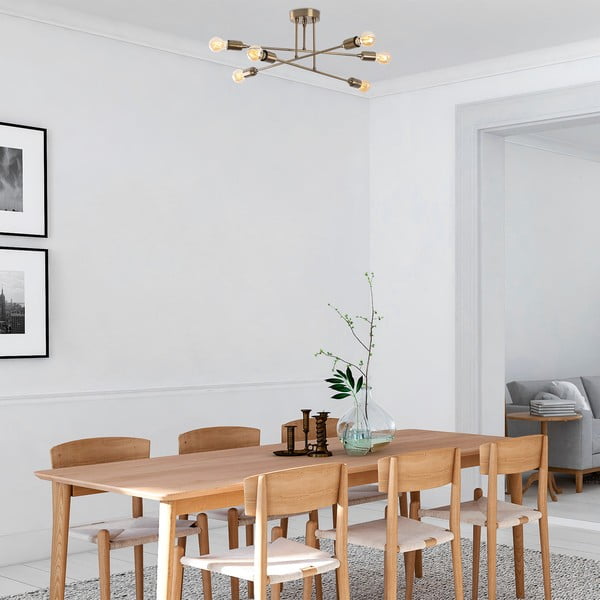 Stropné svietidlo v zlatej farbe Fleur – Opviq lights-image-1