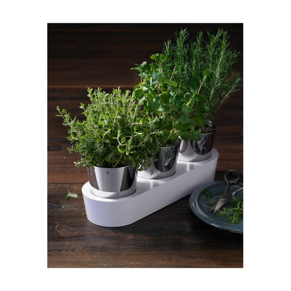 Súprava 3 antikoro kvetináčov na bylinky WMF Gourmet-image-3