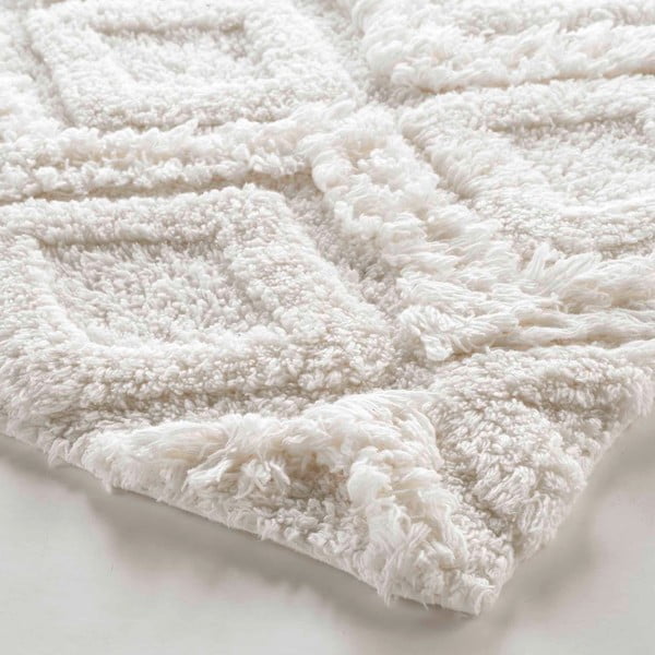 Biela kúpeľňová predložka 50x80 cm Ikatis – douceur d'intérieur-image-2