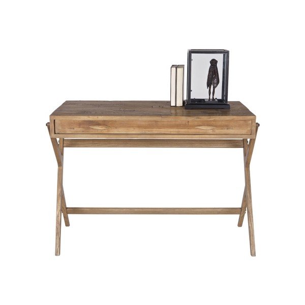 Pracovný stôl z borovicového dreva De Eekhoorn Desk-image-1