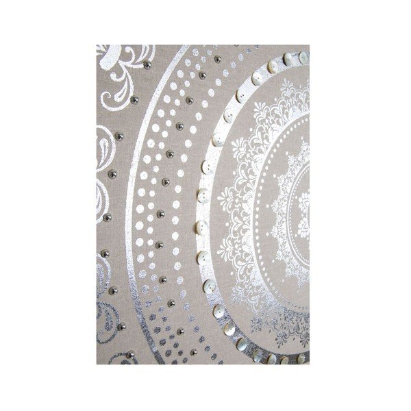 Dekorovaný látkový obraz Graham & Brown Cocoon, 80 × 80 cm-image-3