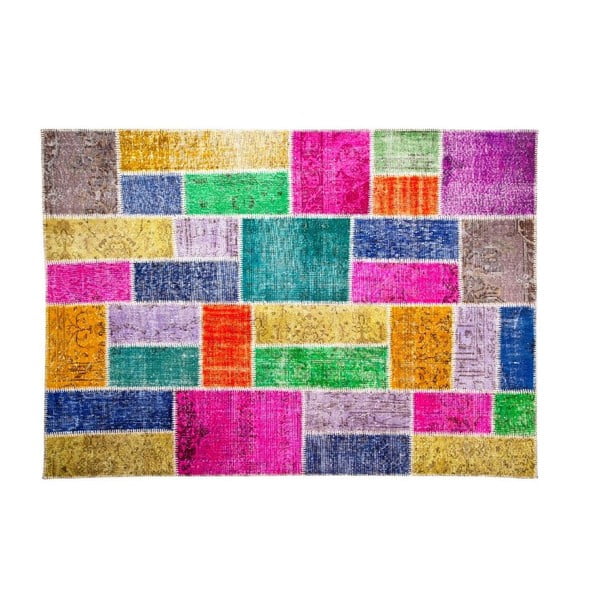 Vlnený koberec Allmode Bulmaca, 150x80 cm