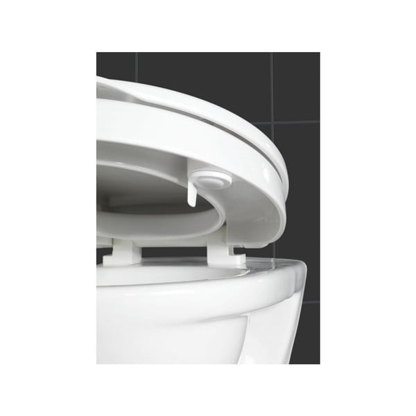 Biele WC sedadlo Wenko Secura Comfort-image-2