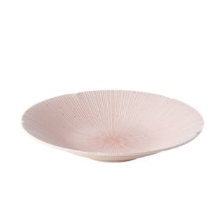 Ružový keramický tanier na cestoviny ø 24.5 cm ICE PINK - MIJ