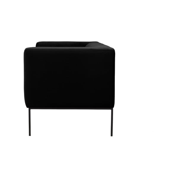 Čierna pohovka Windsor & Co Sofas Neptune, 195 cm-image-3