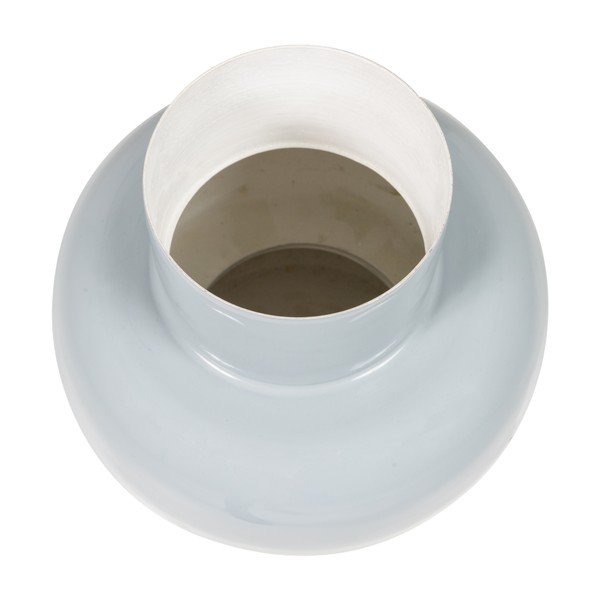 Svetlosivá kovová váza (výška  27 cm) Auri – WOOOD-image-2