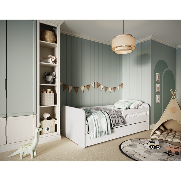 Biela detská posteľ s roštom 80x200 cm Duuli – ELTAP-image-3