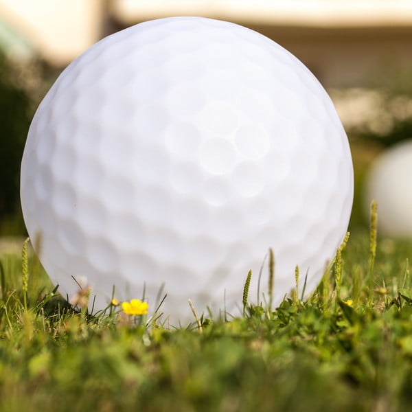 Zahradné náladové svetlo Golfball, 50 cm