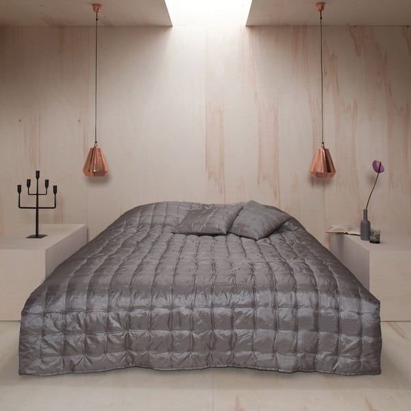 Prikrývka na posteľ Versailles Cement, 220x270 cm