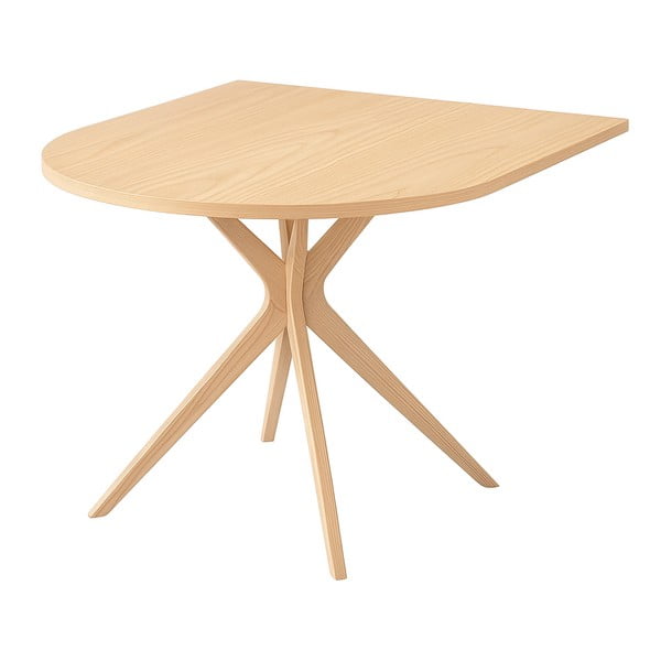 Jedálenský stôl z jaseňového dreva 90x90 cm Jubi – Ragaba