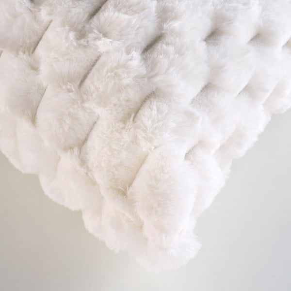 Dekoračný vankúš z umelej kožušiny 45x45 cm Frosty – douceur d'intérieur-image-2