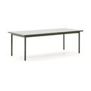 Záhradný jedálenský stôl s keramickou doskou 101x223 cm Maurina – Kave Home