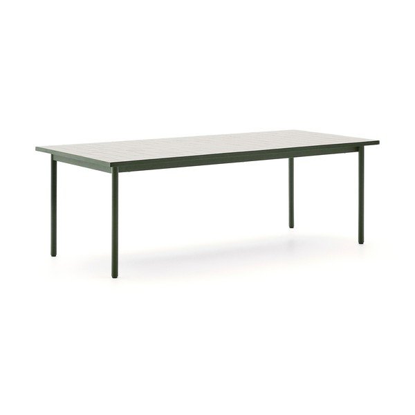 Záhradný jedálenský stôl s keramickou doskou 101x223 cm Maurina – Kave Home