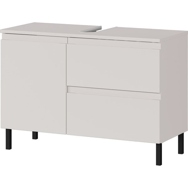Krémová nízka skrinka pod umývadlo 80x56 cm Salinas – Germania