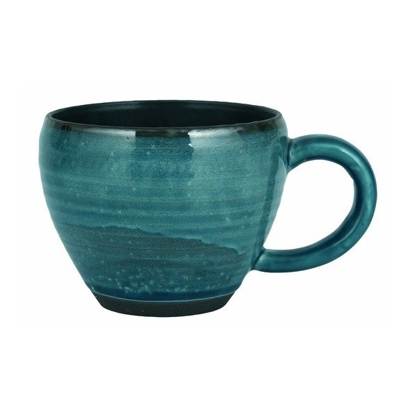 Modrý kameninový hrnček Bahne &amp; CO Birch, 400 ml
