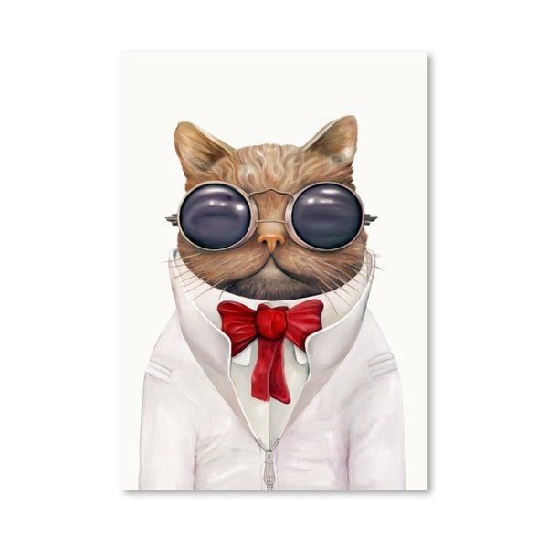 Plagát Astro Cat, 30x42 cm