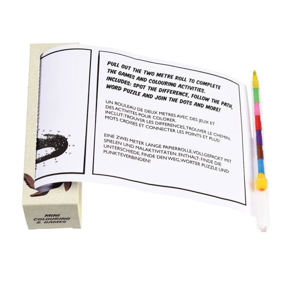 Cestovná sada detských omaľovánok a rébusov Rex London Prehistoric-image-4