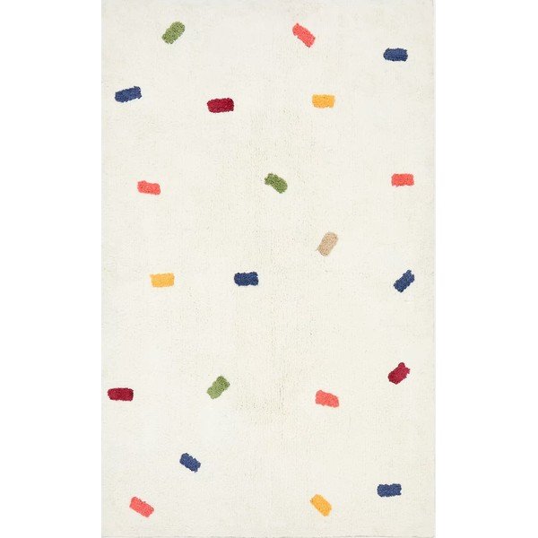 Krémový bavlnený detský koberec 150x200 cm Epifania – Kave Home