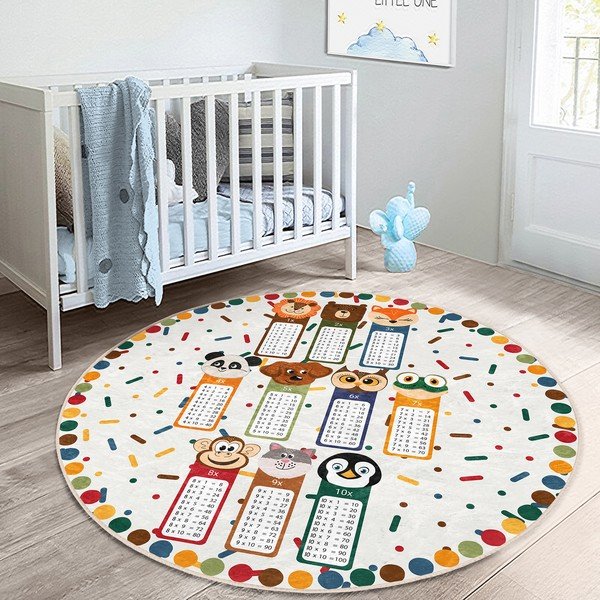 Detský koberec ø 80 cm Comfort – Mila Home-image-1
