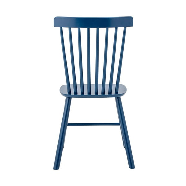 Modré jedálenské stoličky z kaučukového dreva v súprave 2 ks Mill – Bloomingville-image-4