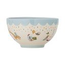 Svetlomodrá/krémovobiela kameninová detská miska ø 13,5 cm Celebrate – Bloomingville Mini