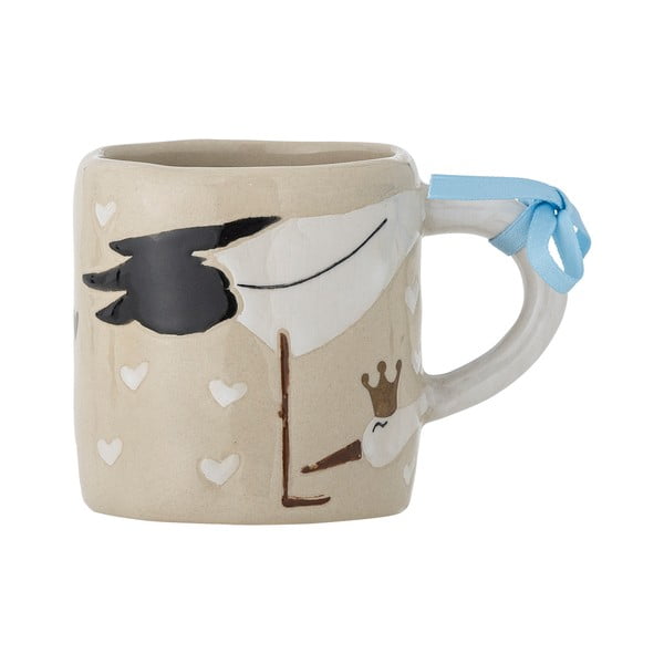 Béžový keramický detský hrnček 225 ml Bambino – Bloomingville Mini-image-3