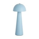 Svetlomodrá LED stolová lampa (výška  16,5 cm) Mini LED Dome – Leitmotiv